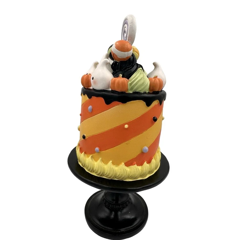 Halloween Faux Cake Decor Ghost Pumpkin Candy Sweet Treats Table Display